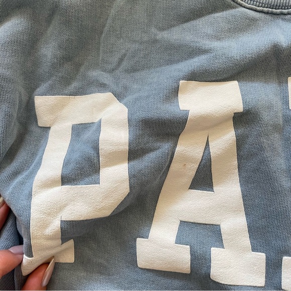 Zara Oversized Cropped Sweatshirt - Picture 5 of 5